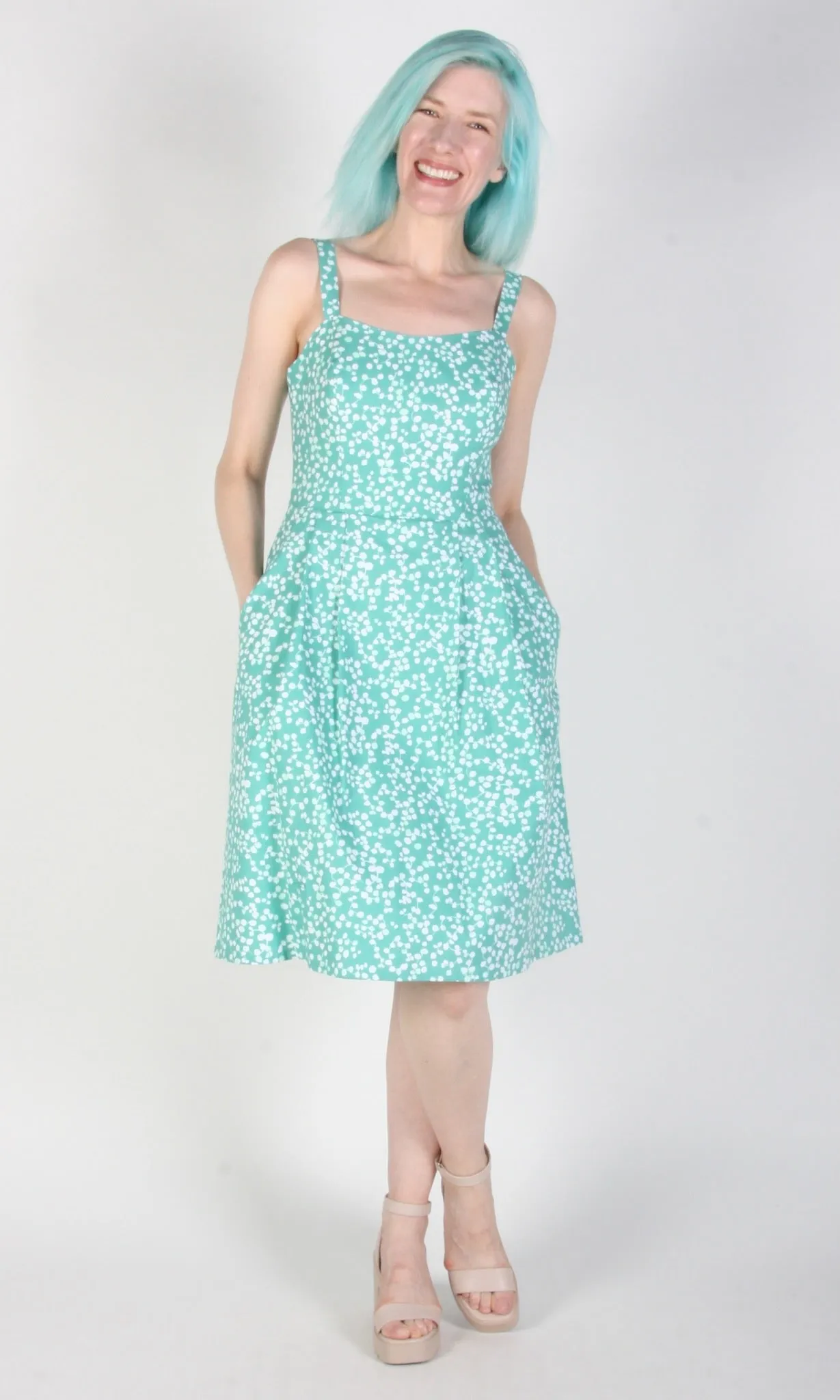 Bee Martin Dress - Tendril Traces sold by Birds of North America