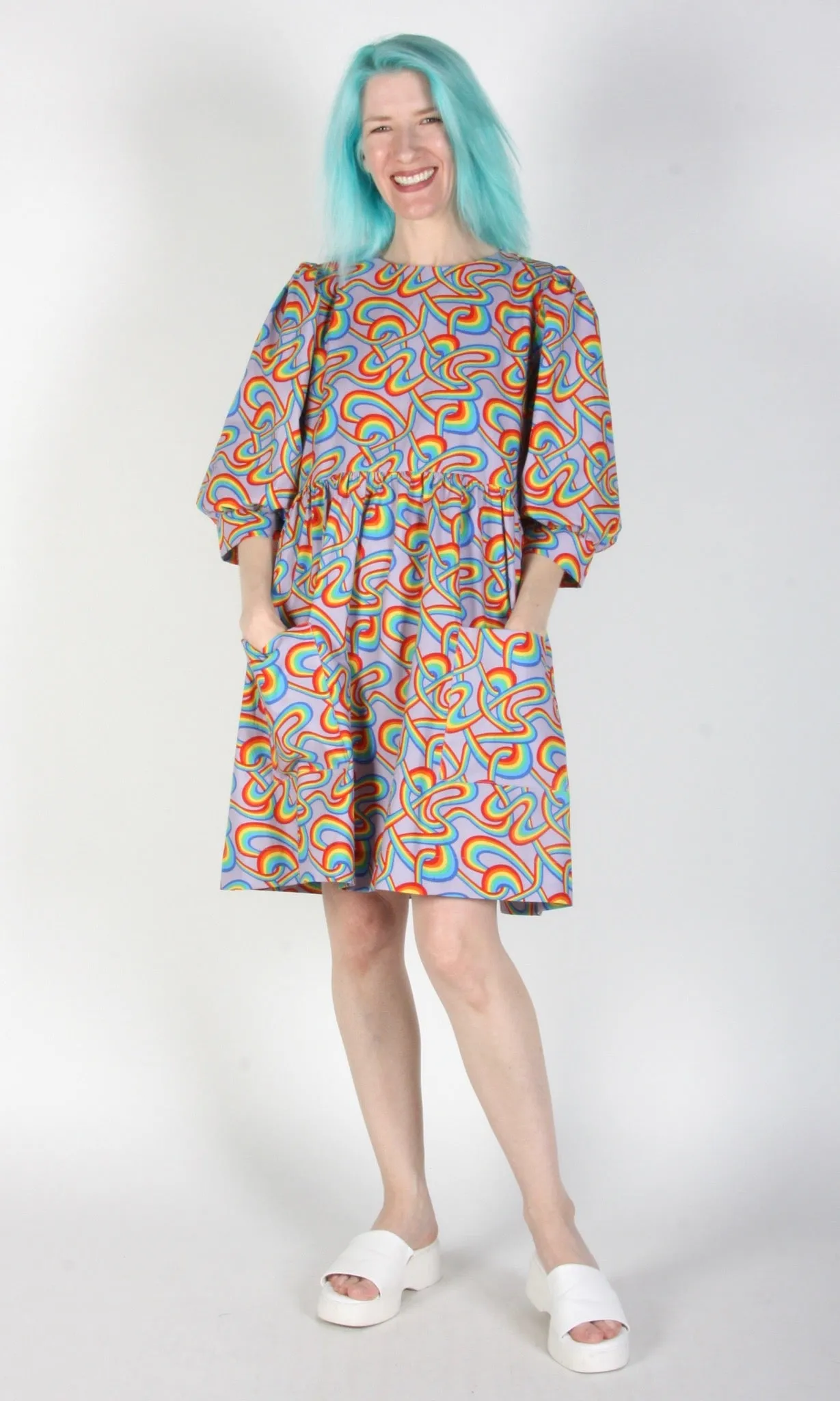 Devil Downhead Dress - Rainbow Tangle sold by Birds of North America product image thumbnail 5