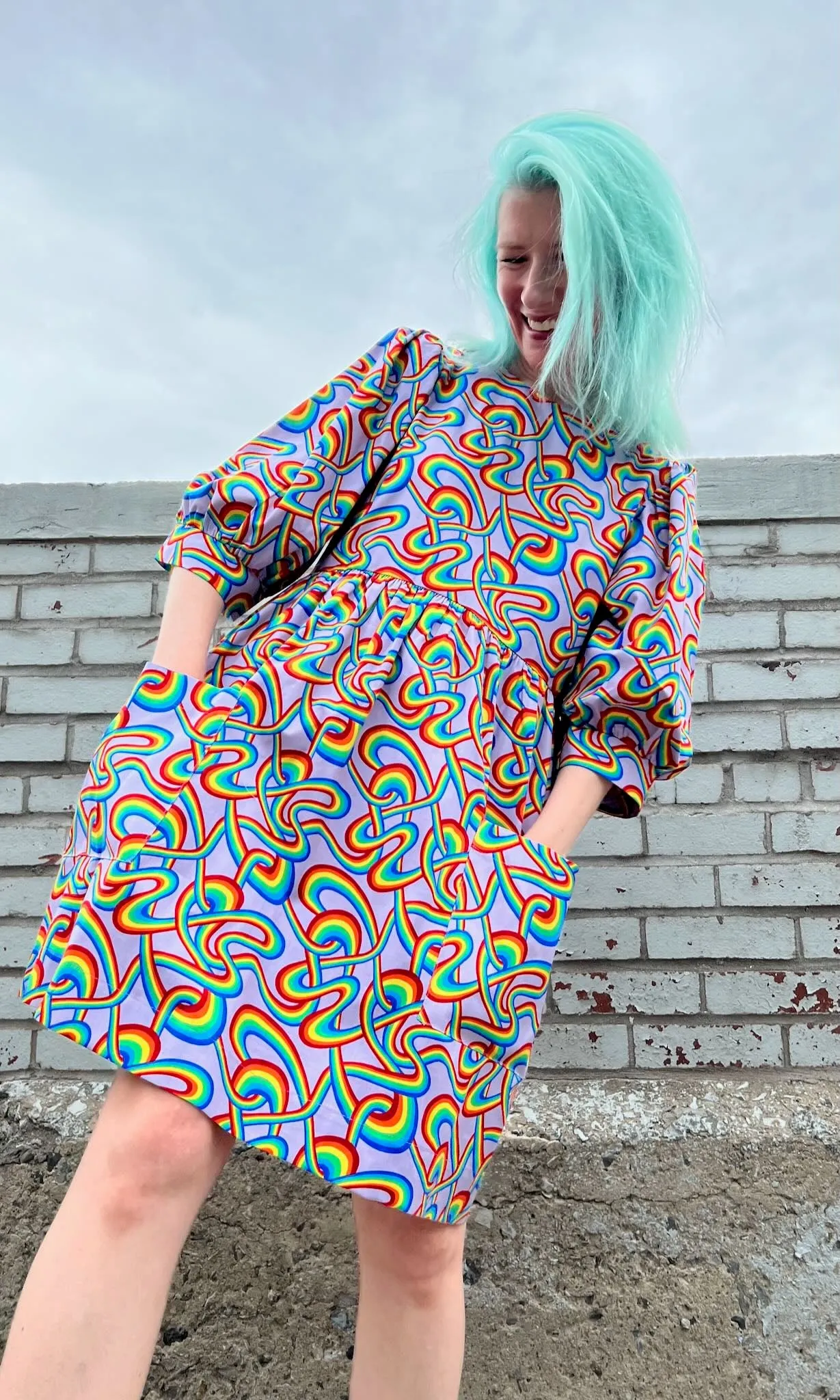 Devil Downhead Dress - Rainbow Tangle sold by Birds of North America product image thumbnail 2
