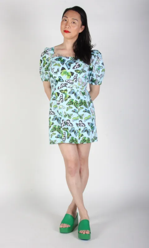 Chickadee Dress - Butterflies made by Birds of North America