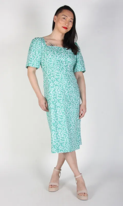 Maybird Dress - Tendril Traces made by Birds of North America