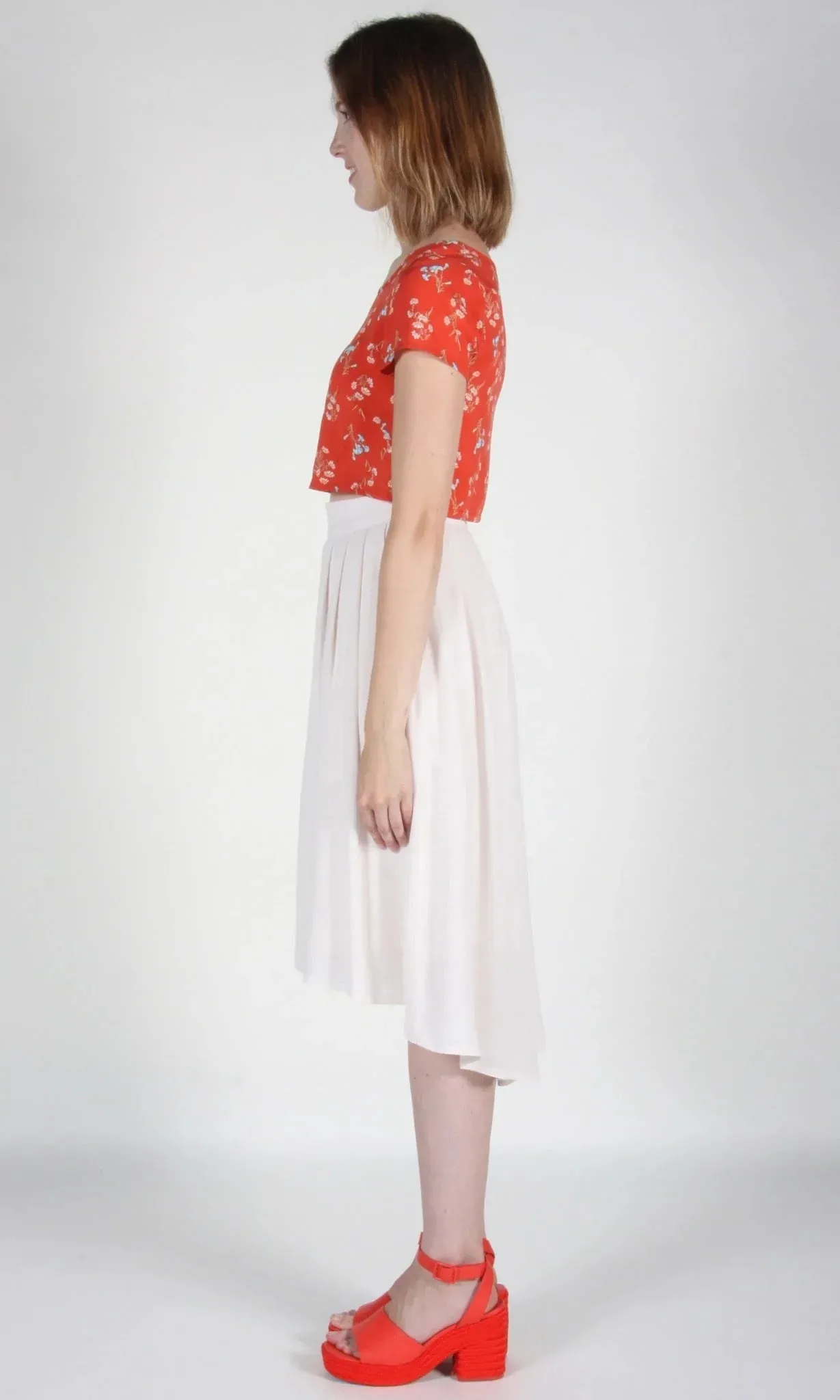 RN164 - 6 - Barbtail Skirt - Ivory sold by Birds of North America product image thumbnail 4