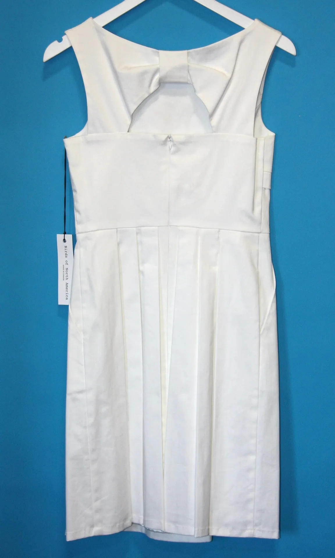 SS125 - 8 - Soar Dress - White sold by Birds of North America product image thumbnail 4