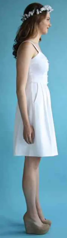SS118 - 8 - Nest Dress - White sold by Birds of North America product image thumbnail 4
