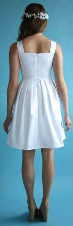 SS114 - 8 - Glide Dress - Ivory sold by Birds of North America product image thumbnail 5