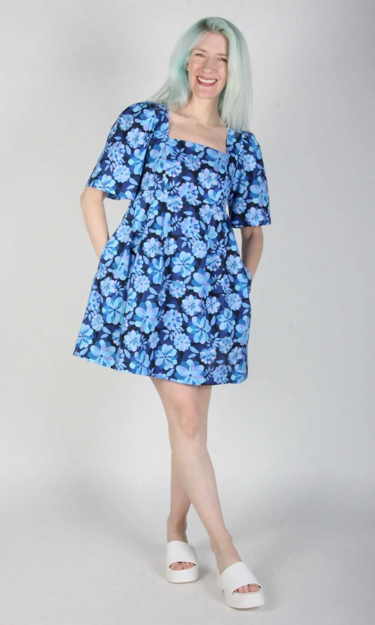 Swamp Angel Dress - Larkspur sold by Birds of North America product image thumbnail 5