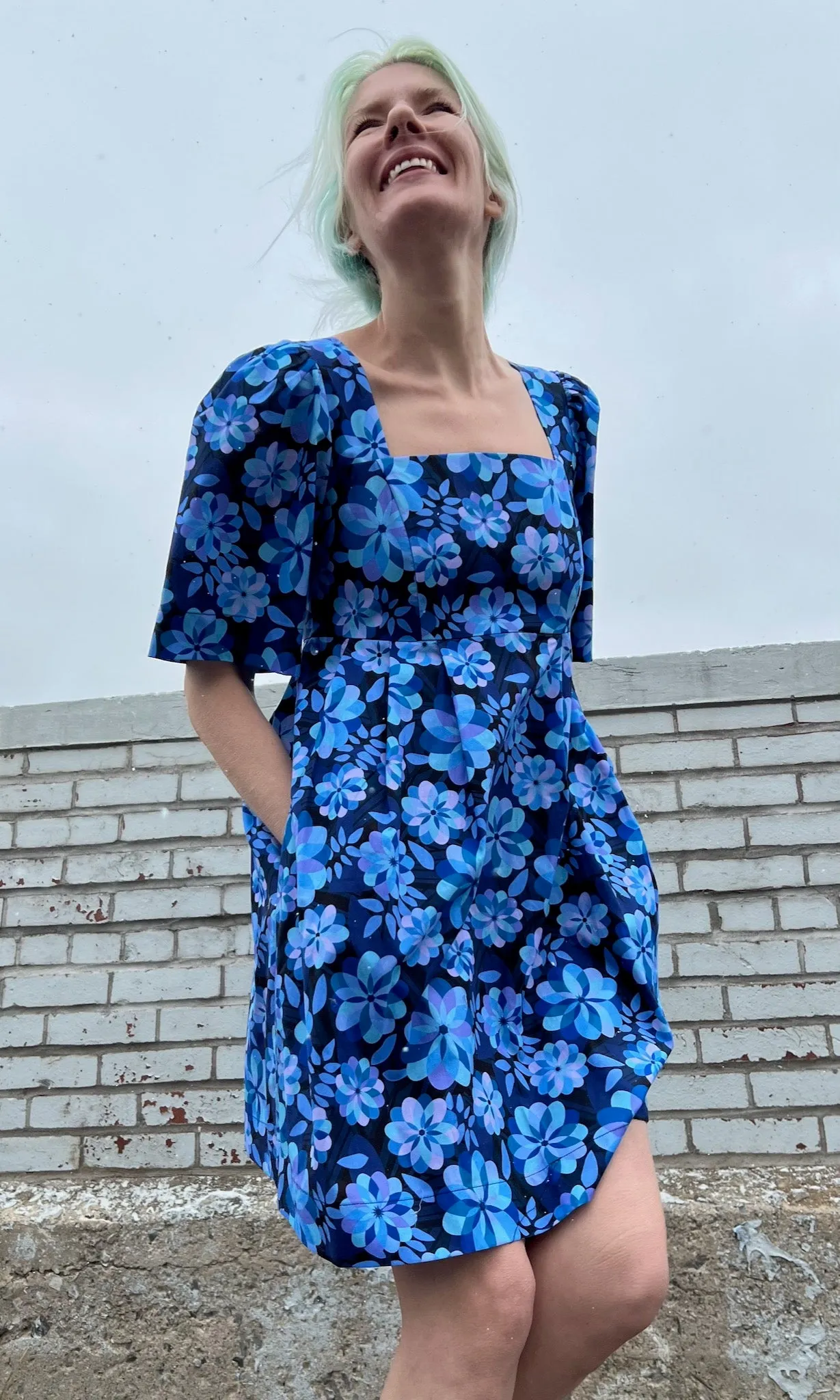 Swamp Angel Dress - Larkspur sold by Birds of North America product image thumbnail 2