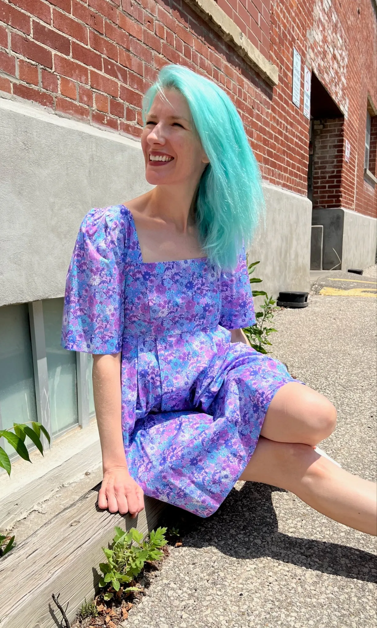 Swamp Angel Dress - Aster sold by Birds of North America product image thumbnail 2