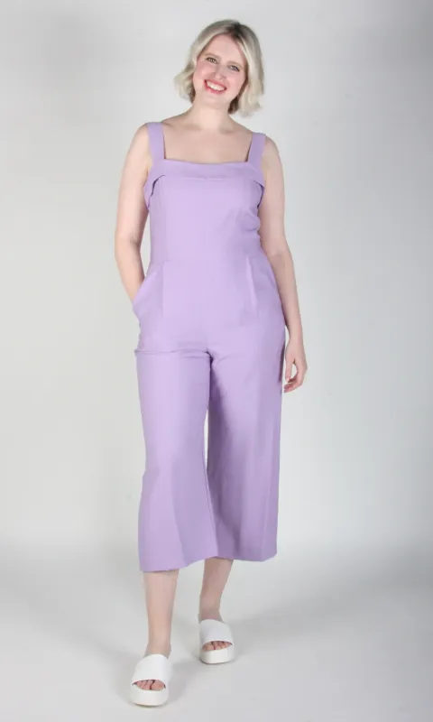 Sandgrouse Jumpsuit - Pasque Flower made by Birds of North America