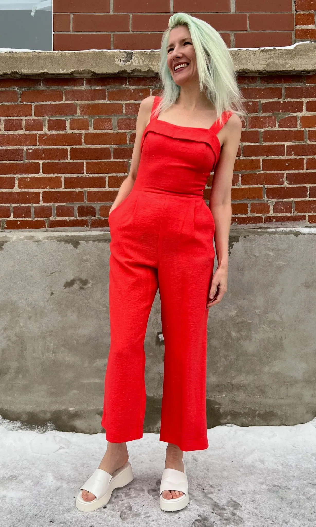 Sandgrouse Jumpsuit - Coral sold by Birds of North America product image thumbnail 3