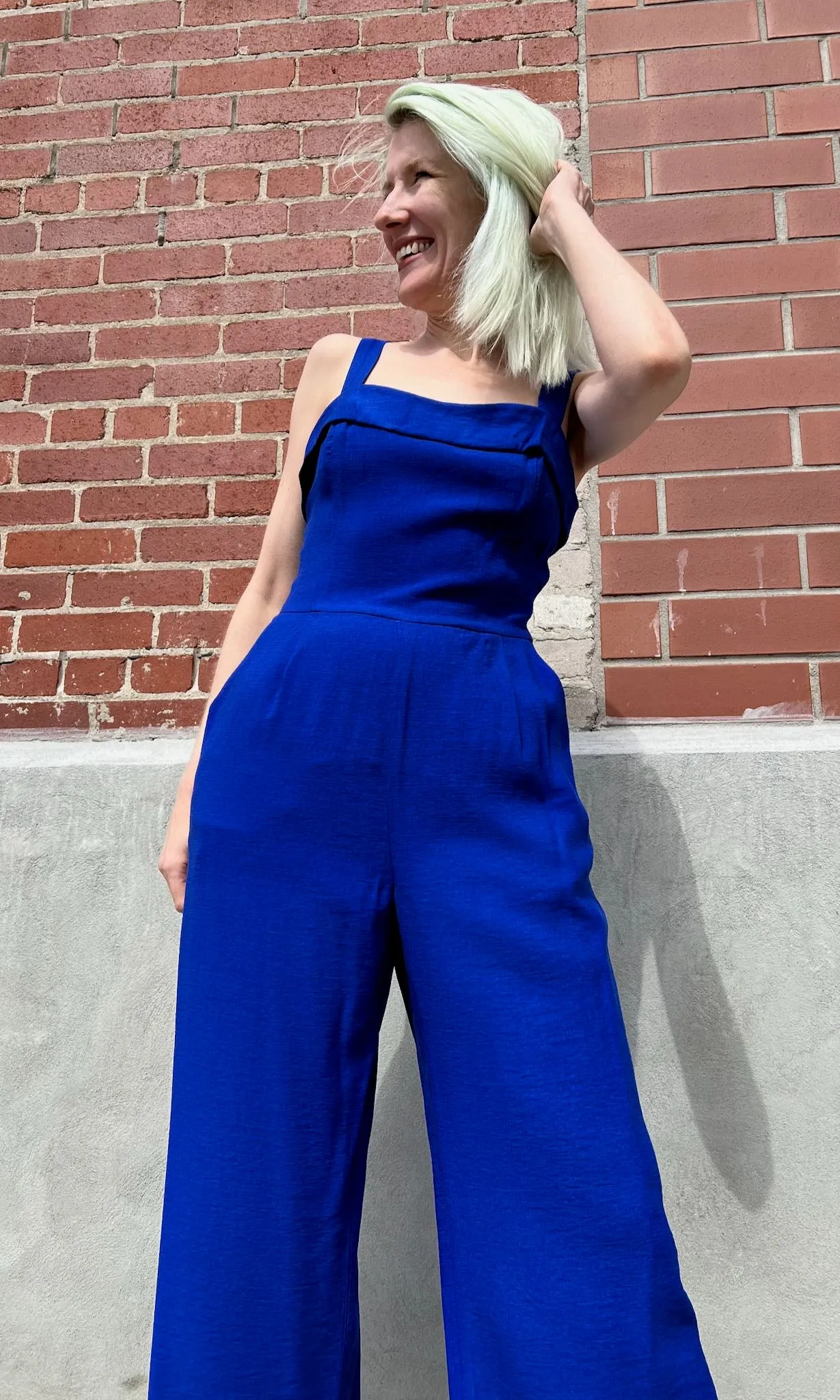 Sandgrouse Jumpsuit - Cobalt sold by Birds of North America
