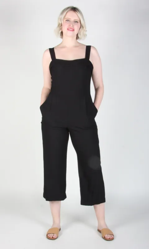 Sandgrouse Jumpsuit - Black made by Birds of North America