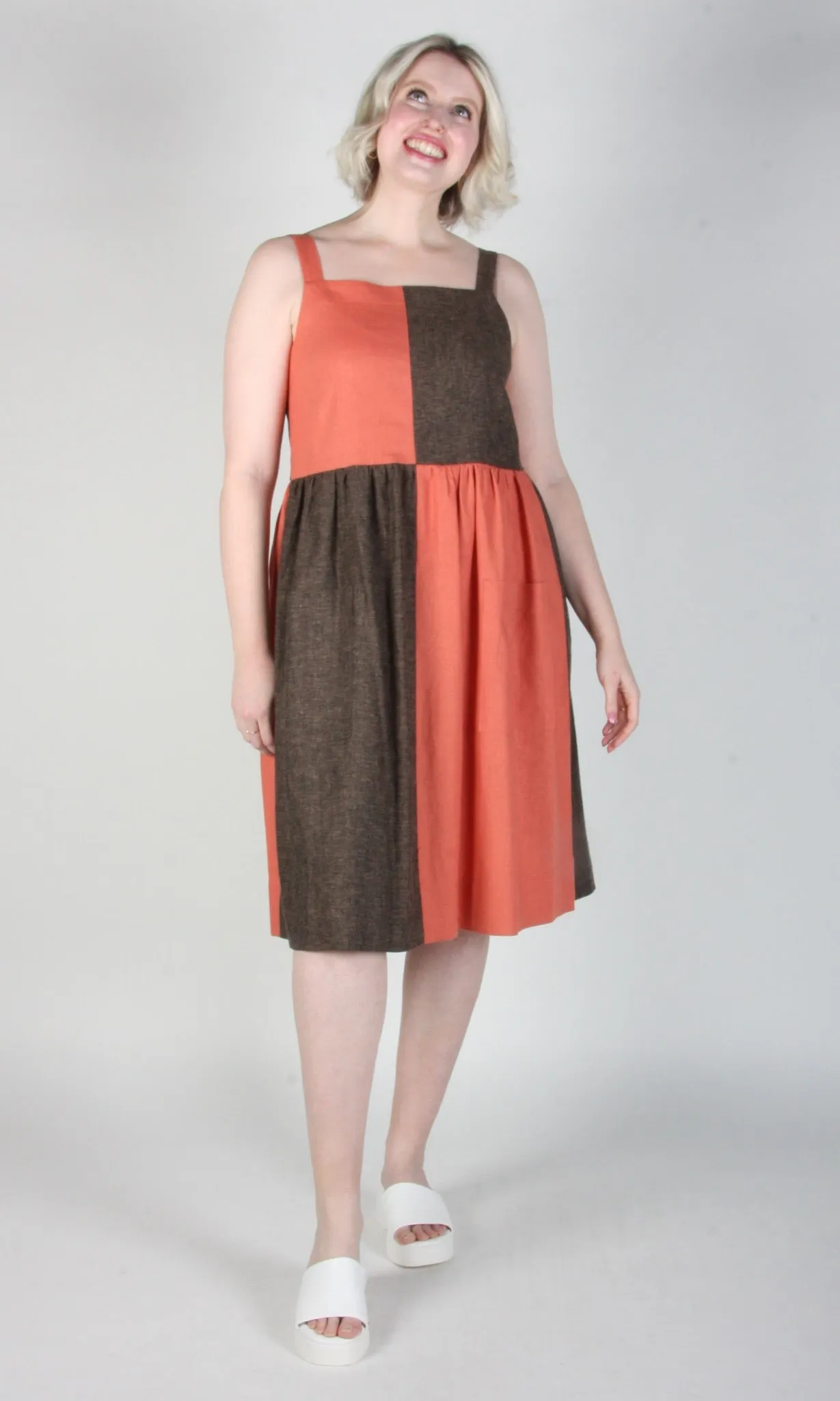 Timber Doodle Dress - Goji Latte sold by Birds of North America product image thumbnail 3