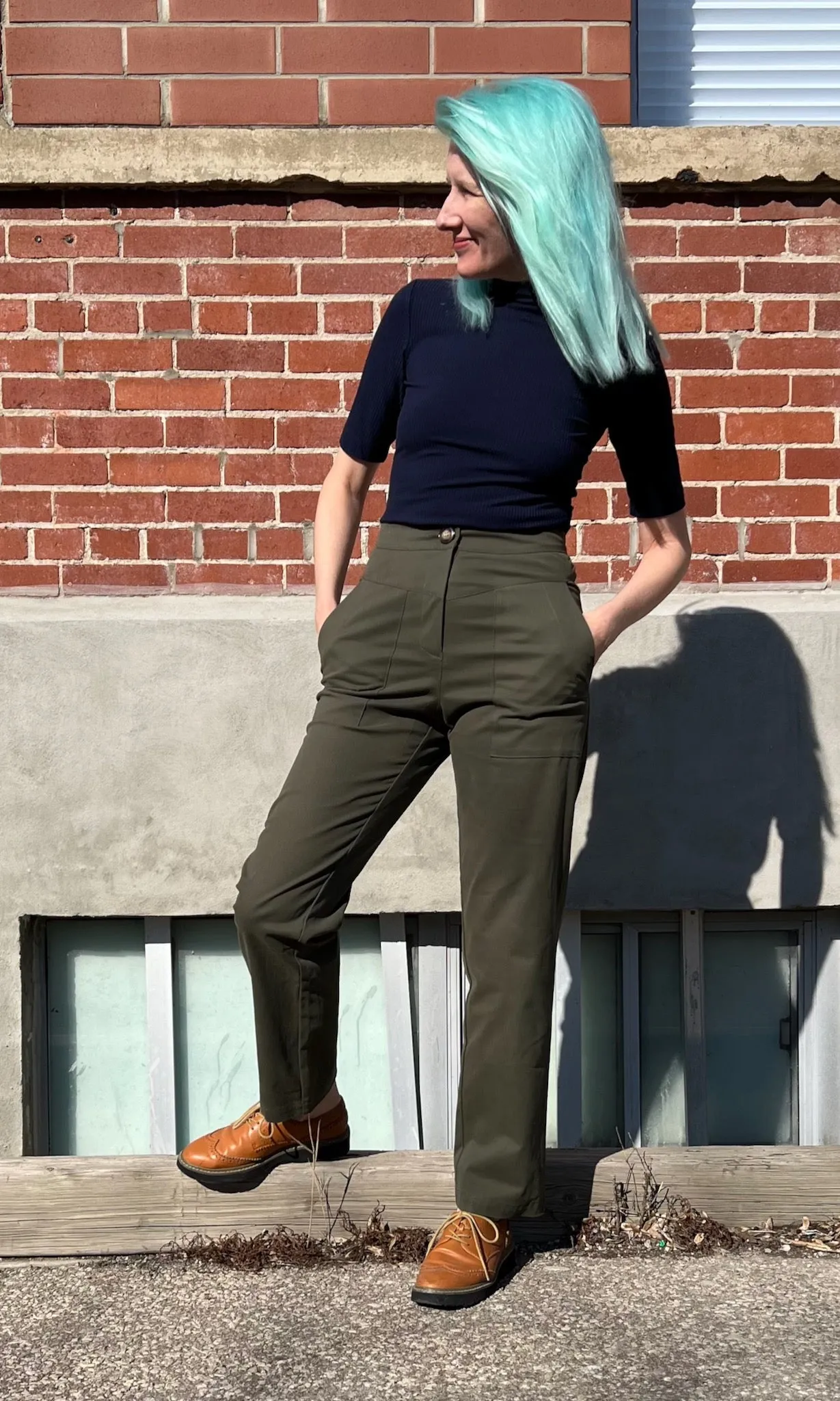 Oxeye Pant - Artichoke sold by Birds of North America