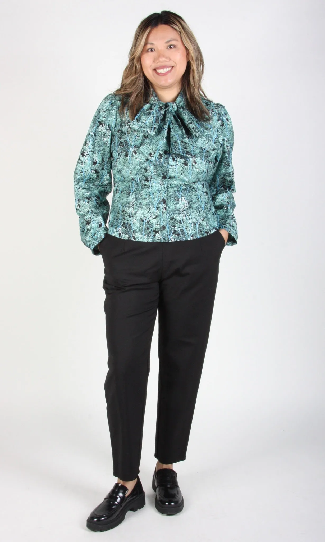 Bos'n Bird Blouse - Ice Storm sold by Birds of North America product image thumbnail 2