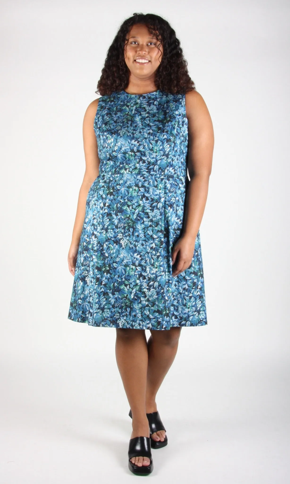 Peafowl Dress - Night Rain sold by Birds of North America product image thumbnail 2