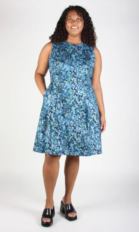 Peafowl Dress - Night Rain made by Birds of North America