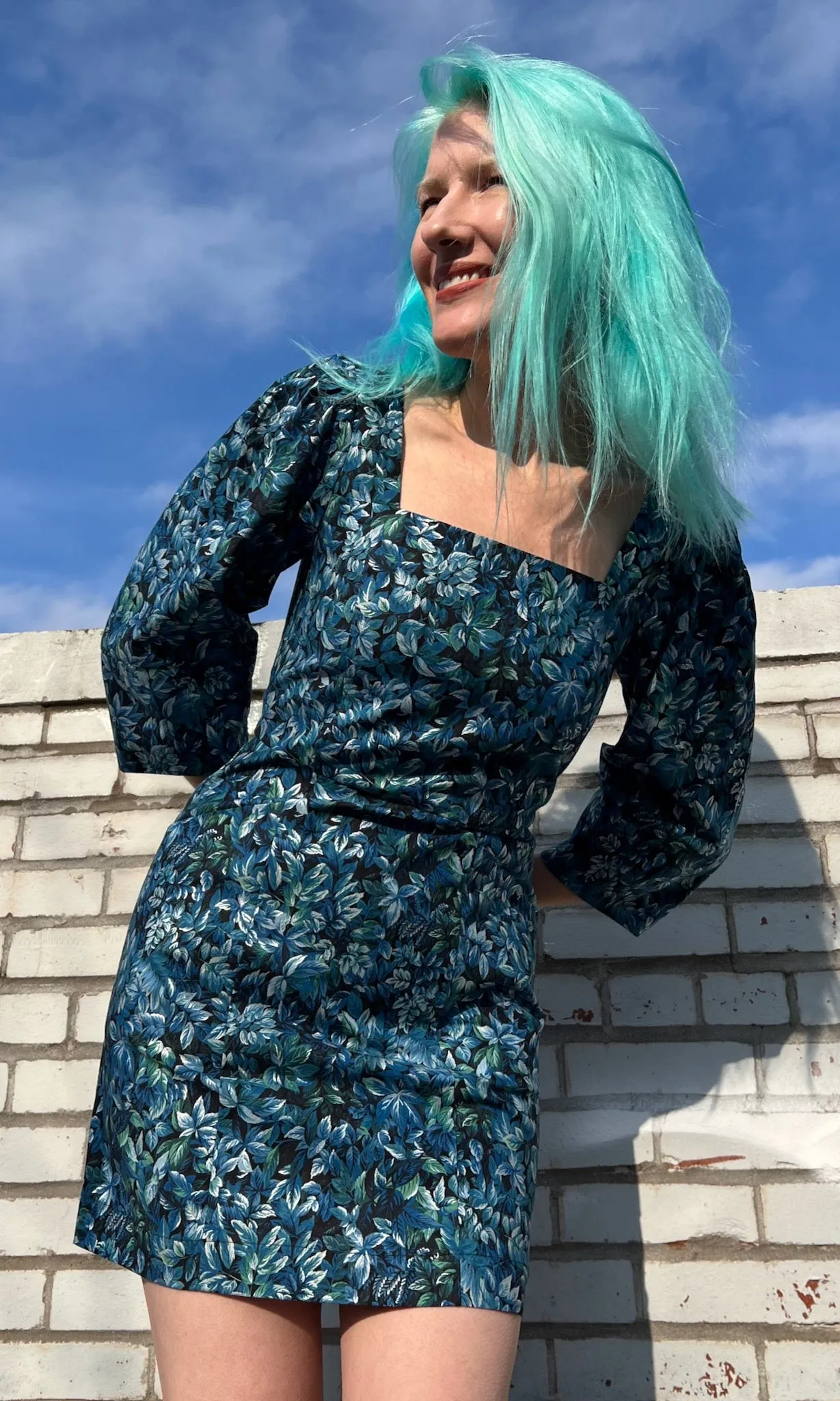 Foglark Dress - Night Rain sold by Birds of North America product image thumbnail 4
