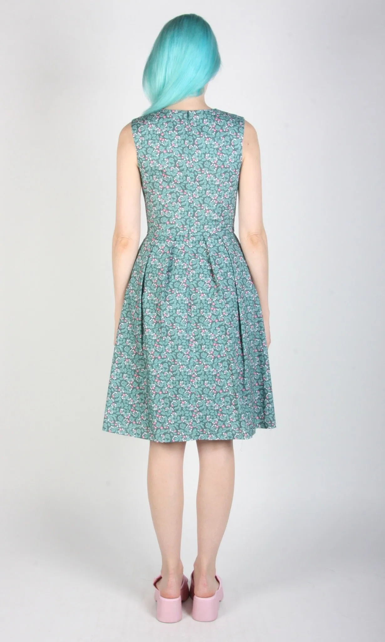 Peafowl Dress - Strawberry Blossom sold by Birds of North America product image thumbnail 5