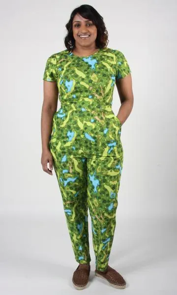 RN - 6 - Auk Jumpsuit - Golf sold by Birds of North America product image thumbnail 4