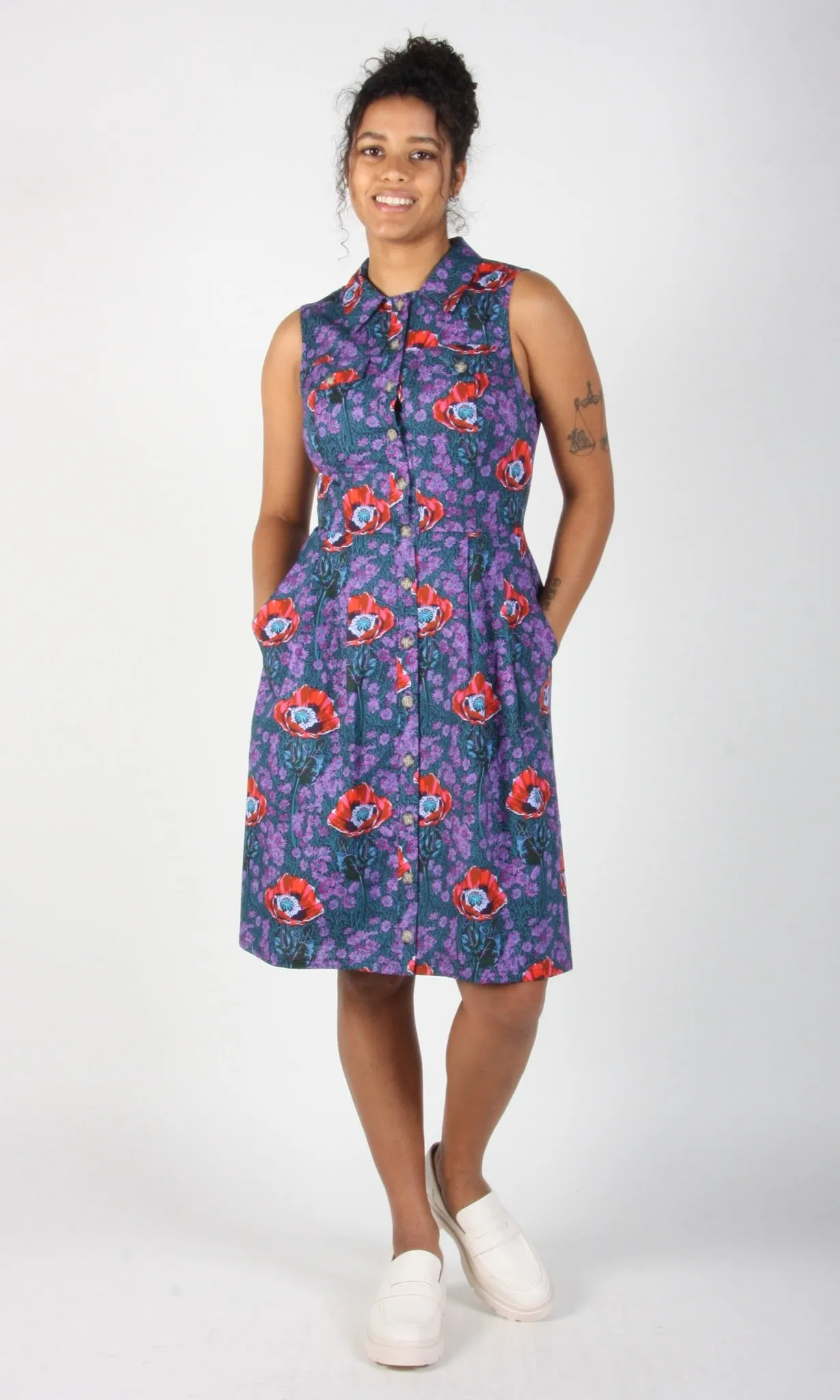 Vanneau Dress - Somniferum sold by Birds of North America product image thumbnail 2