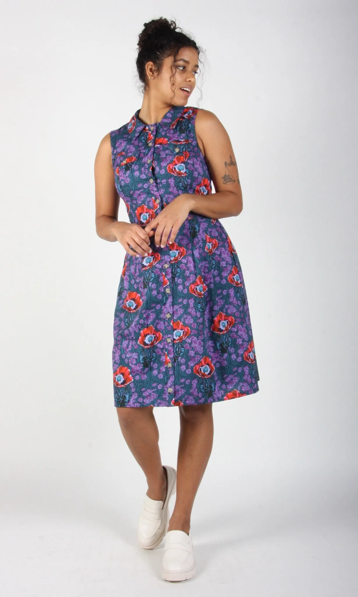 Vanneau Dress - Somniferum sold by Birds of North America product image thumbnail 3