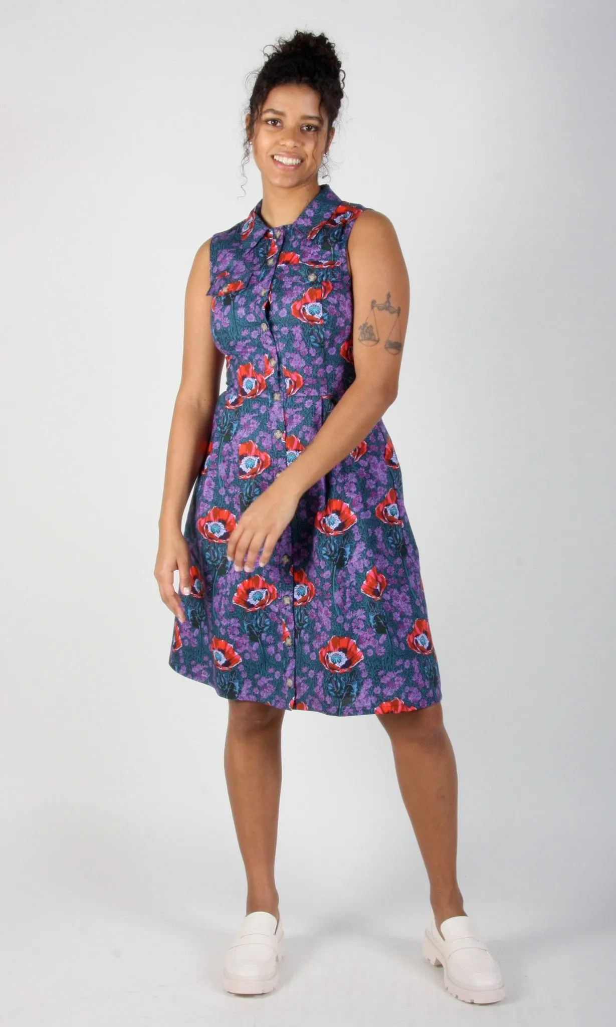 Vanneau Dress - Somniferum sold by Birds of North America