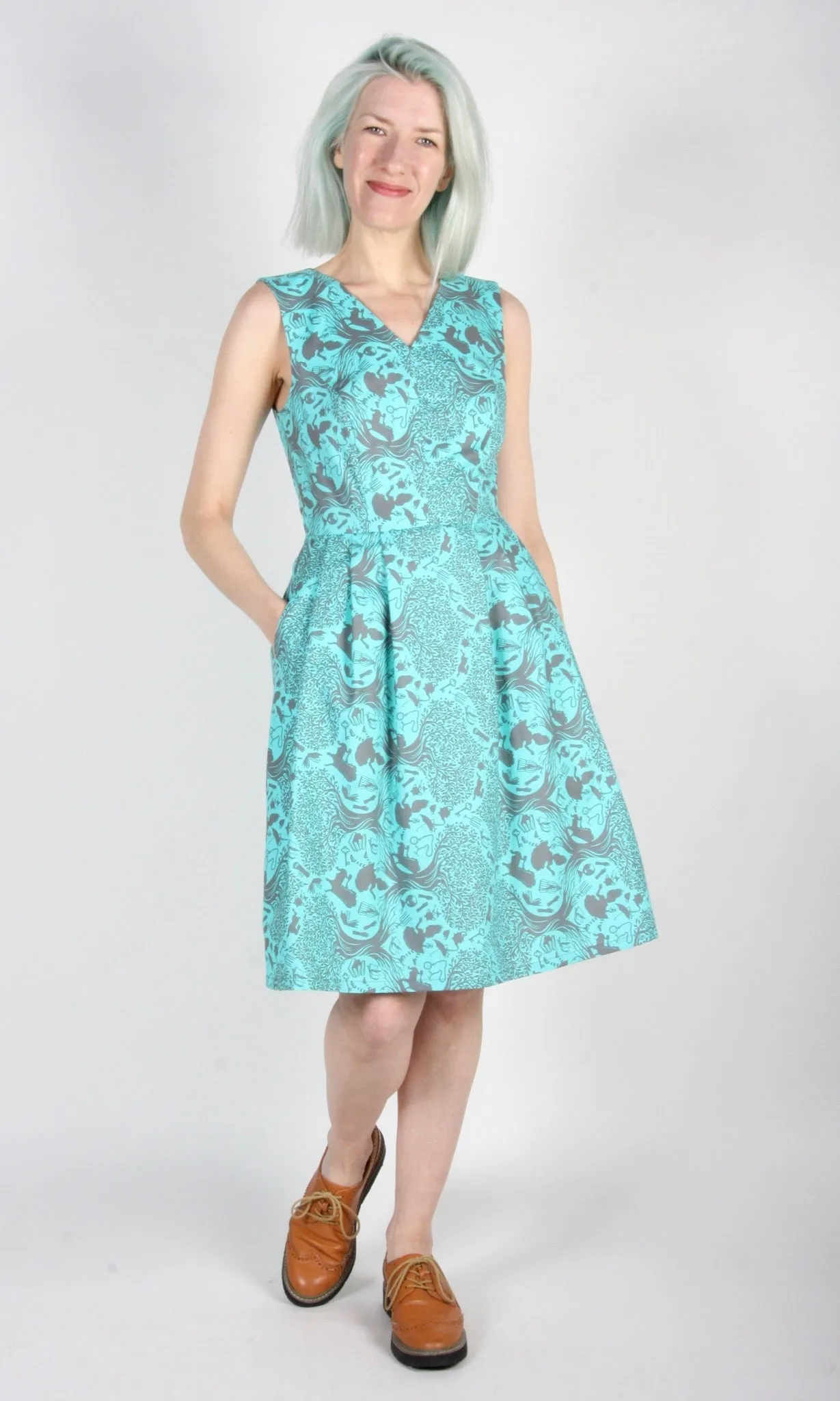 Wood Snipe Dress - Tea Party Tumble sold by Birds of North America product image thumbnail 4