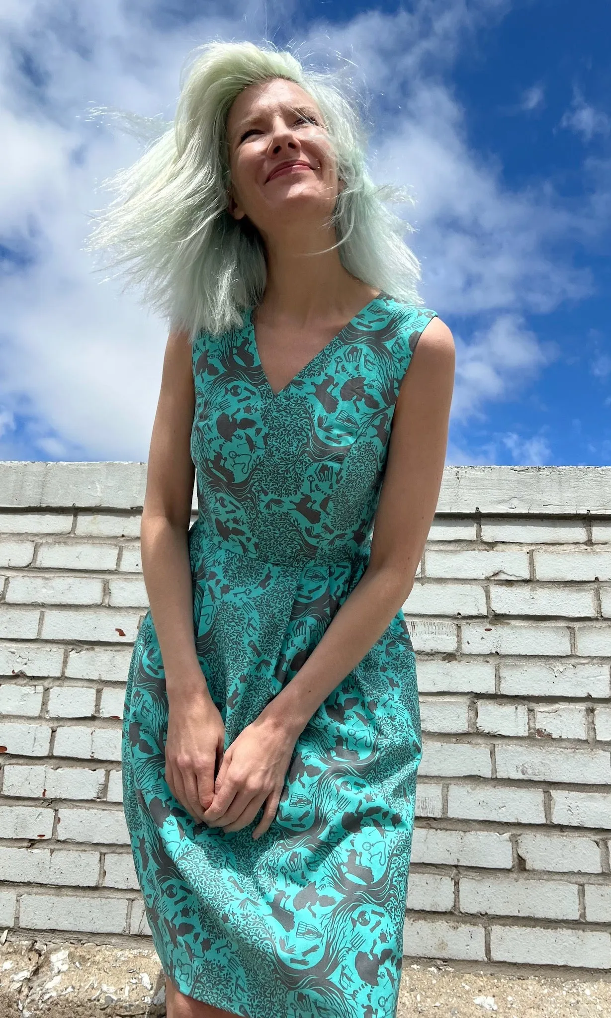 Wood Snipe Dress - Tea Party Tumble sold by Birds of North America product image thumbnail 3