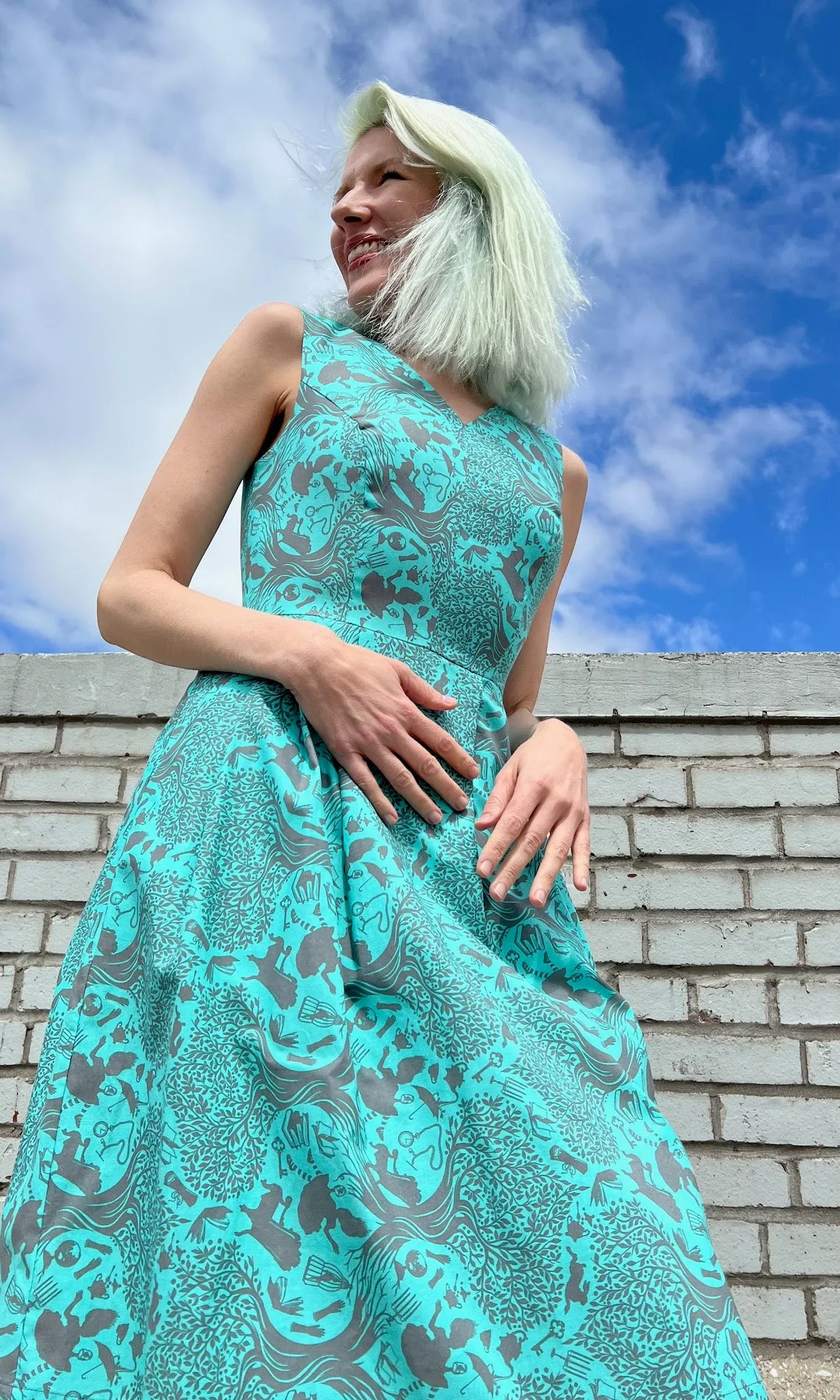 Wood Snipe Dress - Tea Party Tumble sold by Birds of North America product image thumbnail 2