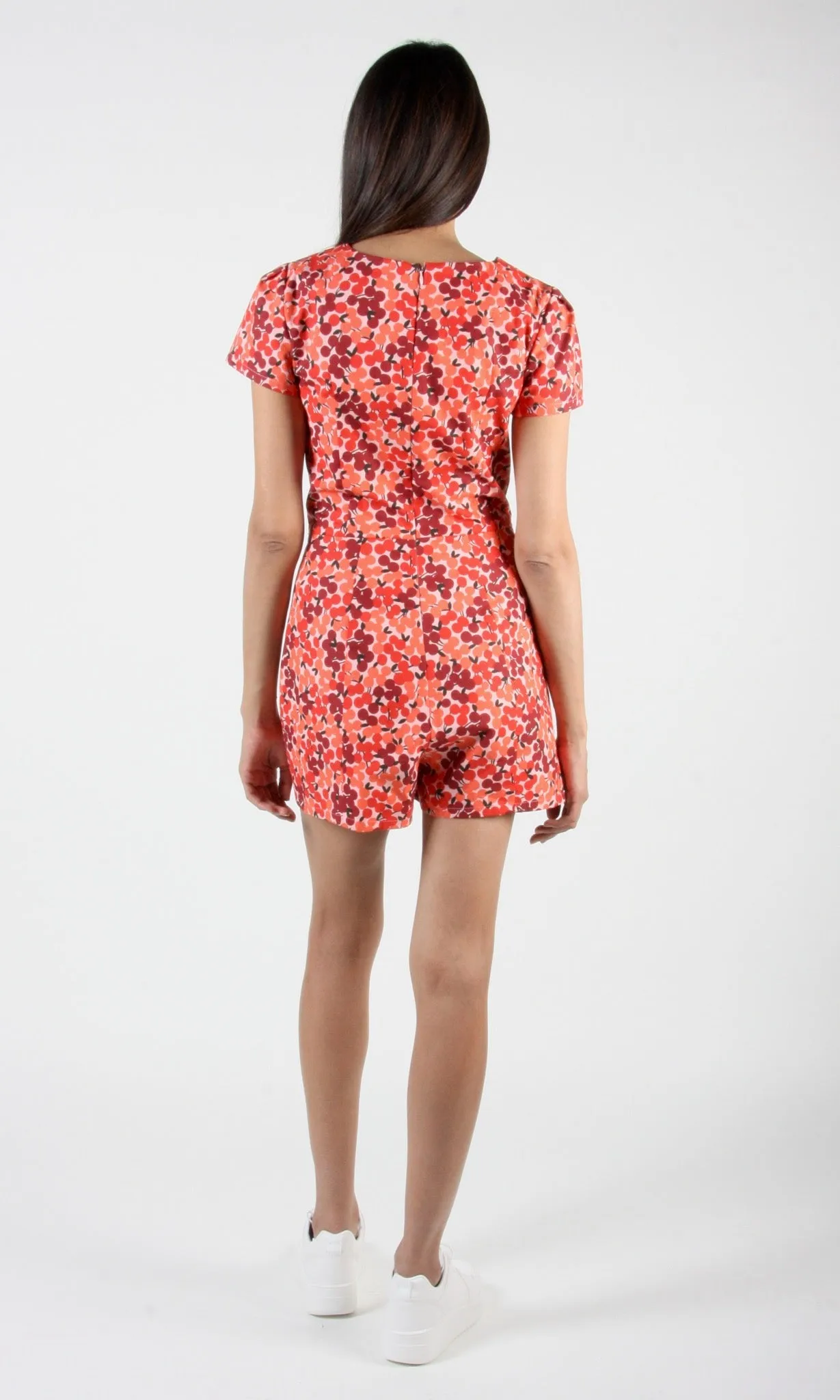 Teeter-Bob Romper - Sour Cherry sold by Birds of North America product image thumbnail 3