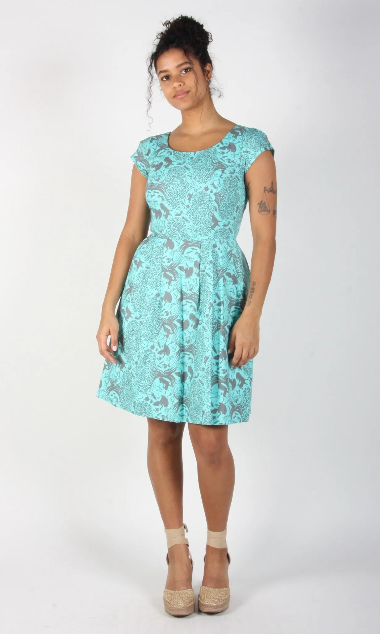 Gallinule Dress - Tea Party Tumble sold by Birds of North America product image thumbnail 3