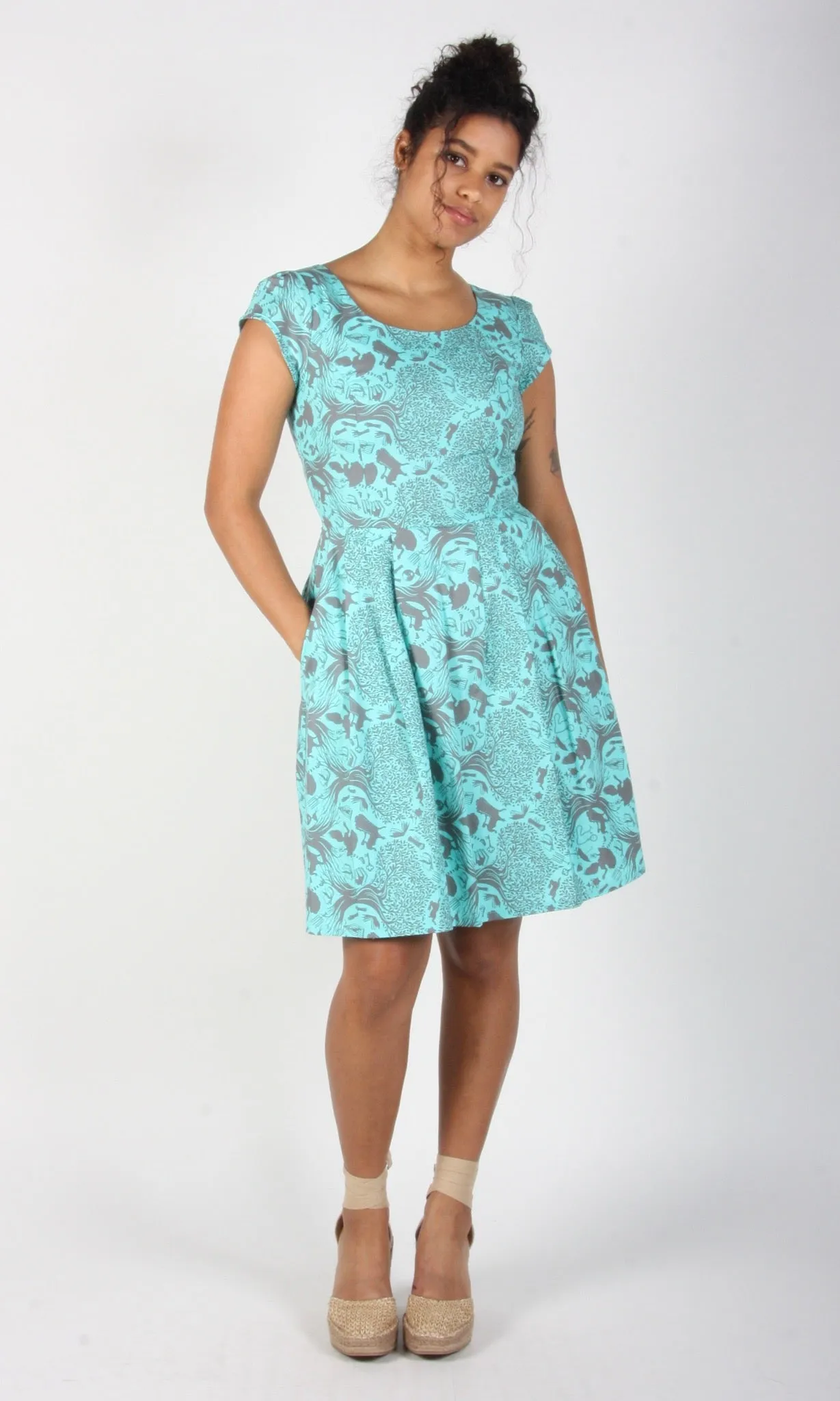 Gallinule Dress - Tea Party Tumble sold by Birds of North America product image thumbnail 2