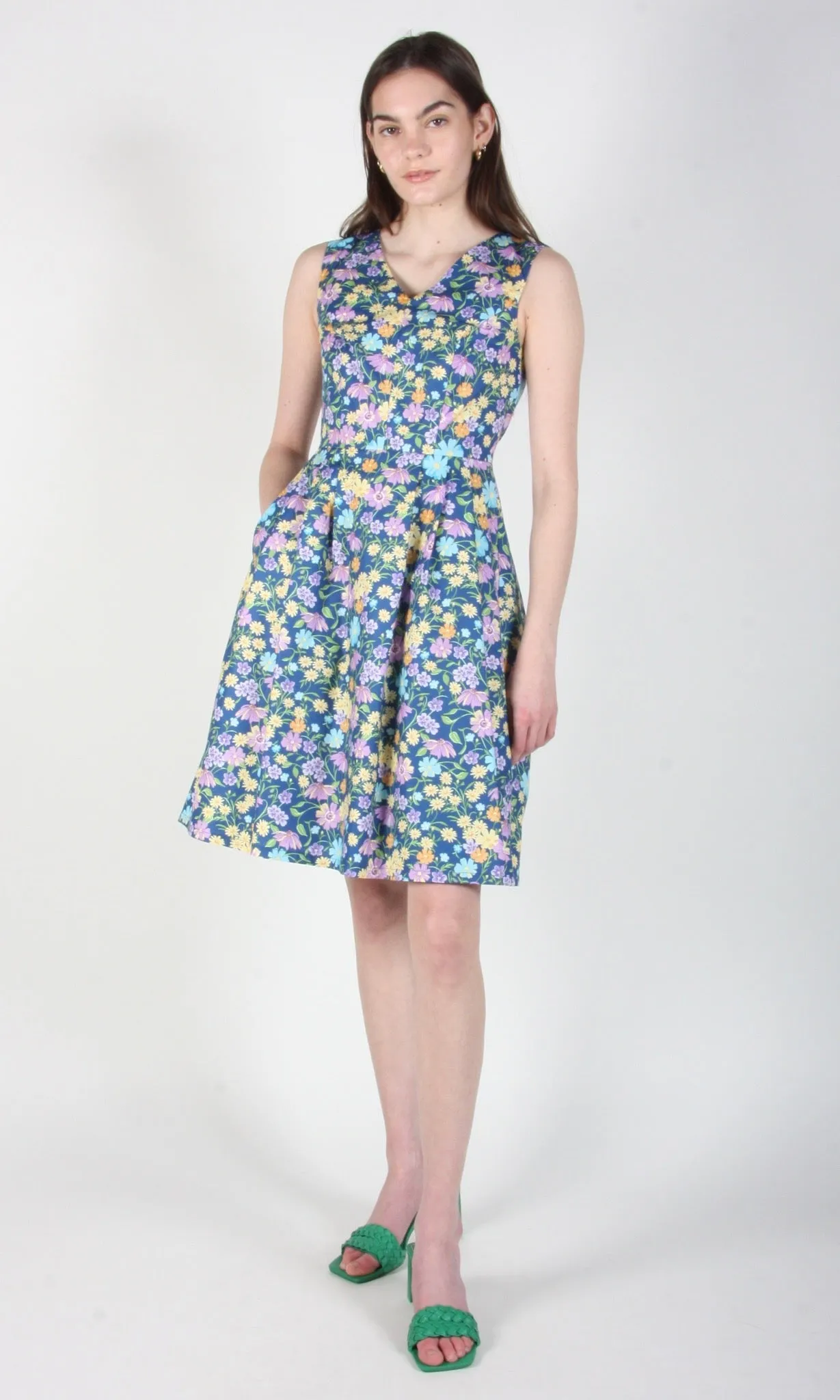 Wood Snipe Dress - Blue Meadow sold by Birds of North America product image thumbnail 4
