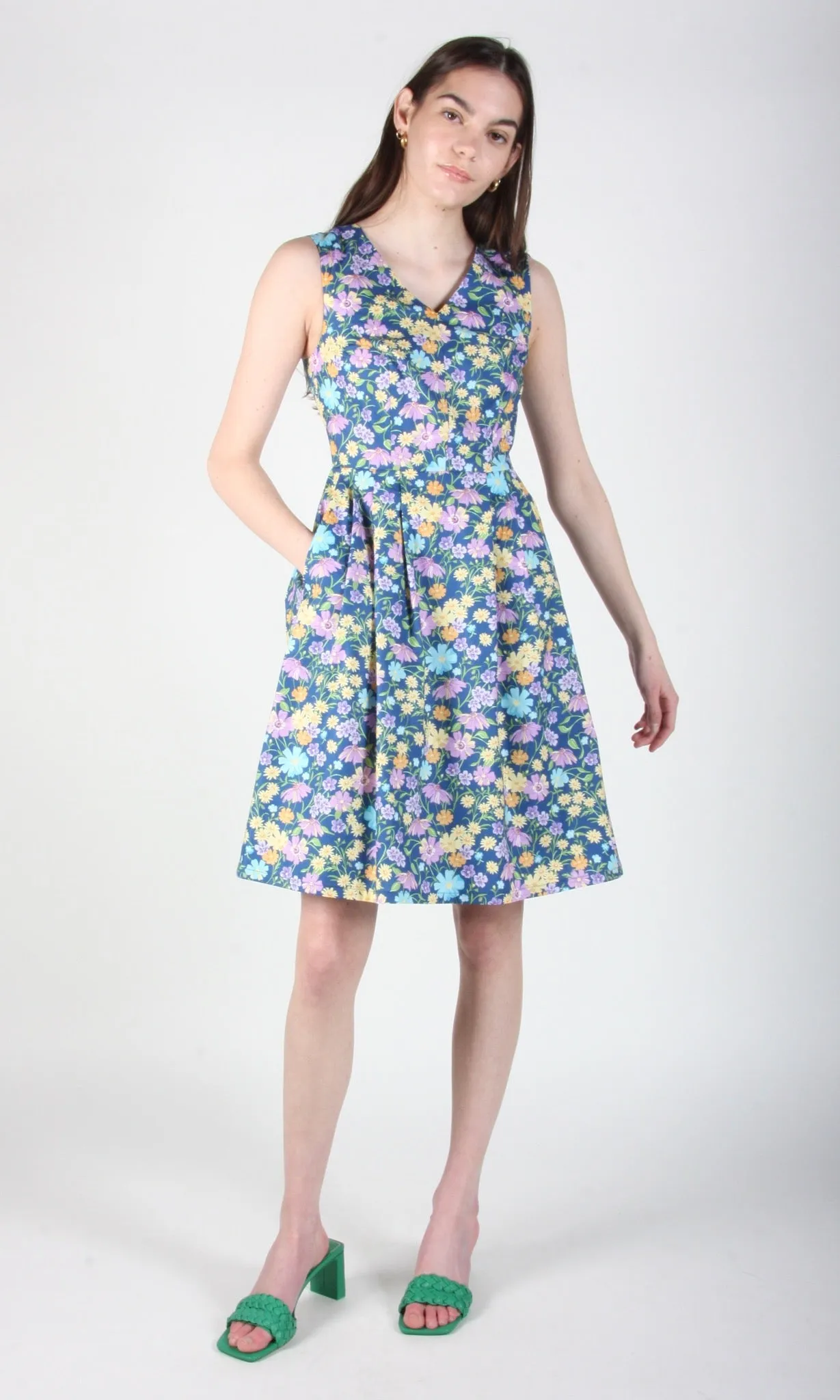 Wood Snipe Dress - Blue Meadow sold by Birds of North America product image thumbnail 5