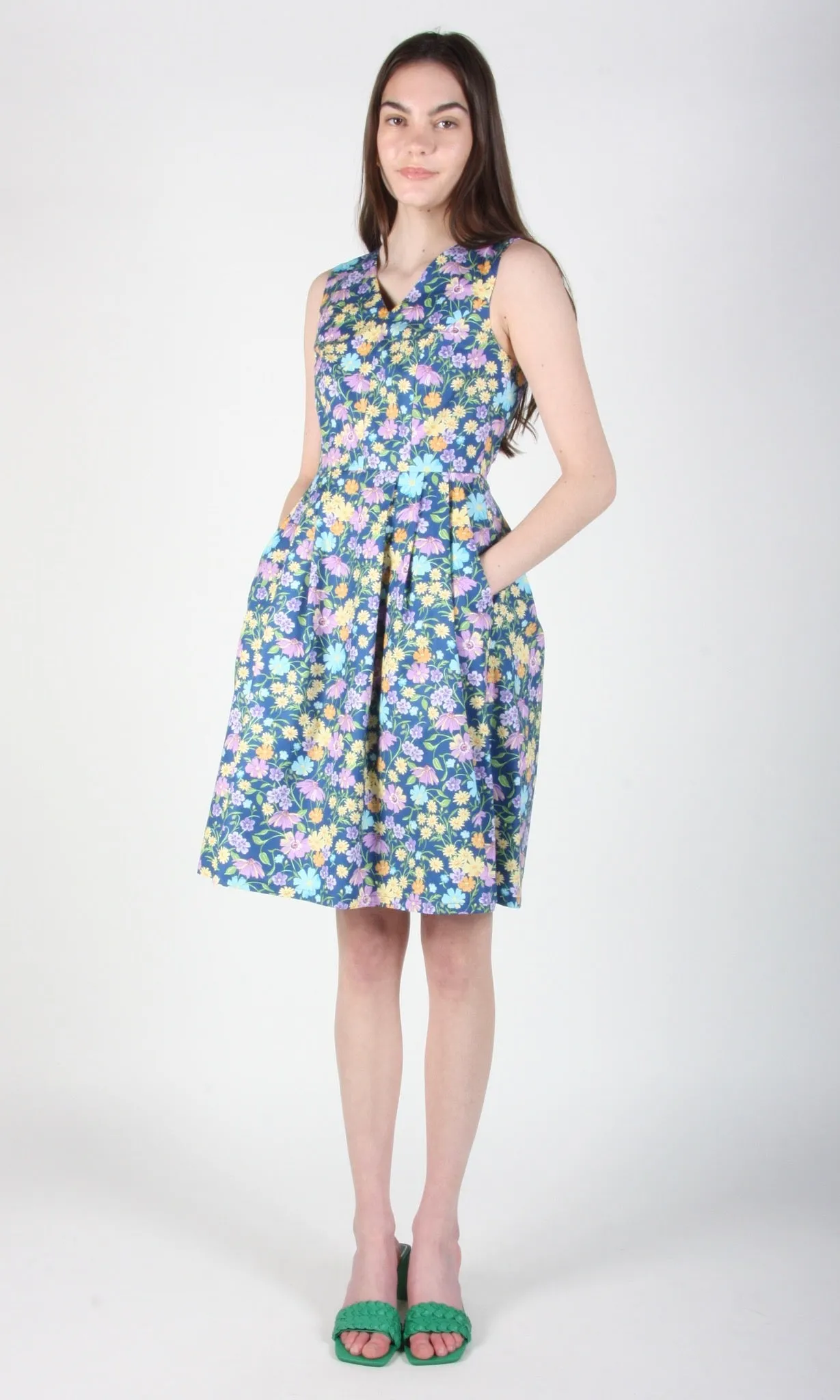 Wood Snipe Dress - Blue Meadow sold by Birds of North America product image thumbnail 3