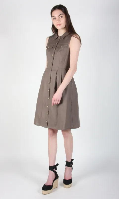 Tree Mouse Dress - Shale sold by Birds of North America