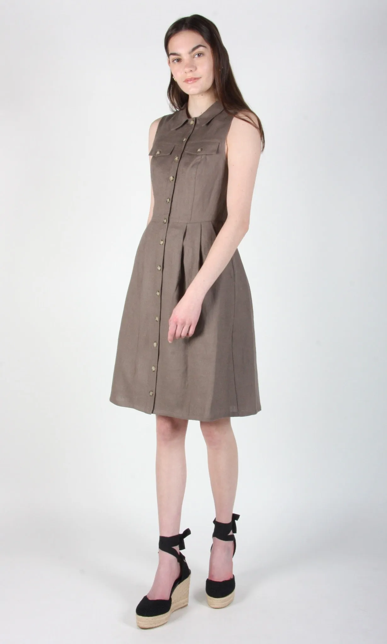 Tree Mouse Dress - Shale sold by Birds of North America