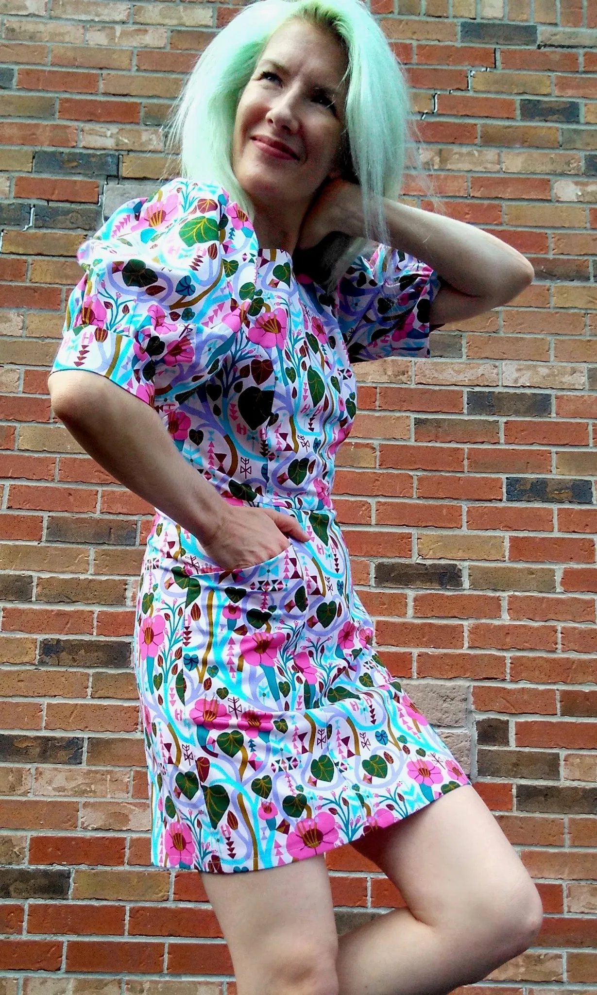 Halcyon Dress - Trumpet Vines sold by Birds of North America product image thumbnail 2