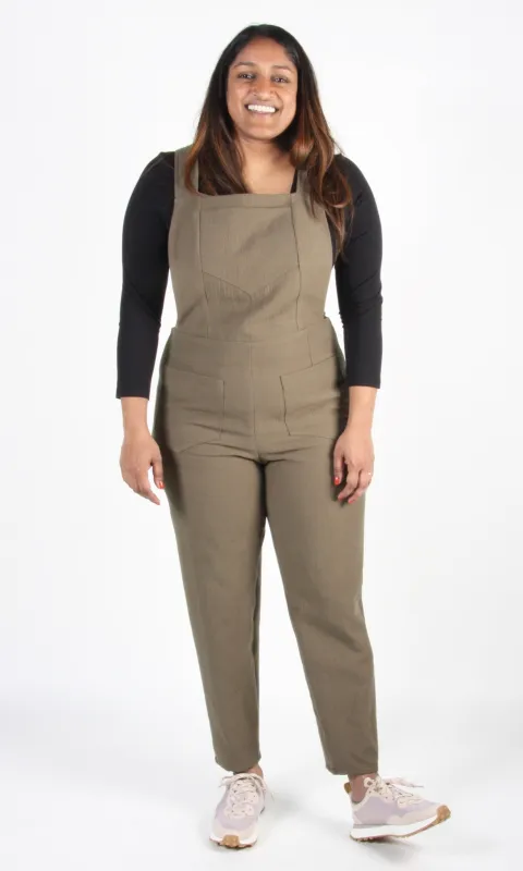 Astrilde Overalls - Moss made by Birds of North America