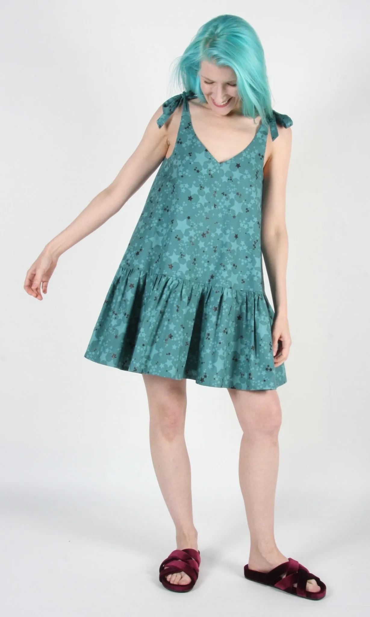 Eleanor Dress - Stardust sold by Birds of North America product image thumbnail 3