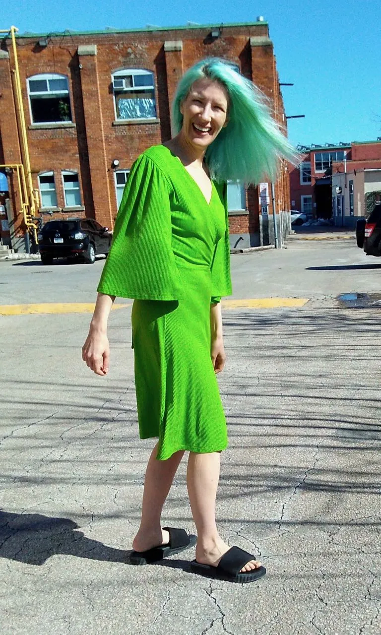 Palmcreeper Dress - Lime sold by Birds of North America product image thumbnail 2