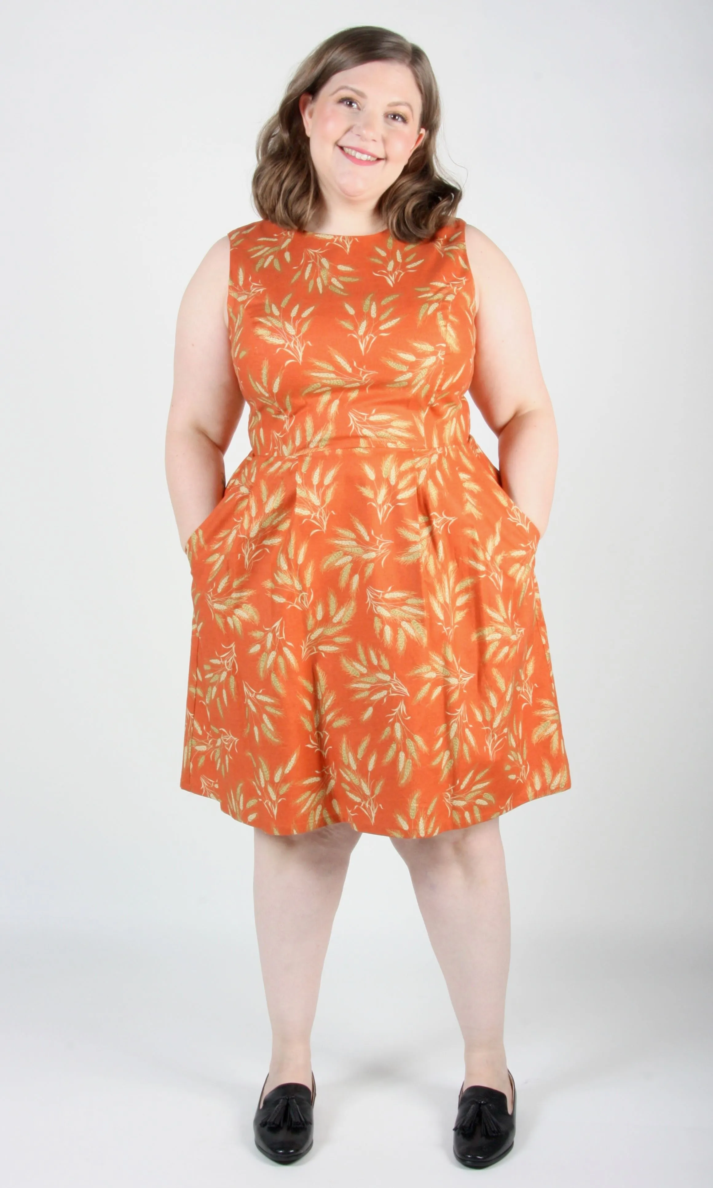 Peafowl Dress - Autumn Wheat sold by Birds of North America product image thumbnail 3