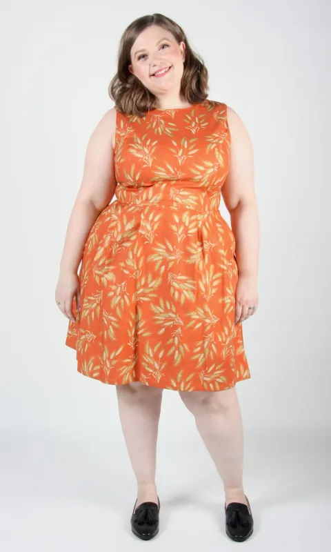 Peafowl Dress - Autumn Wheat sold by Birds of North America