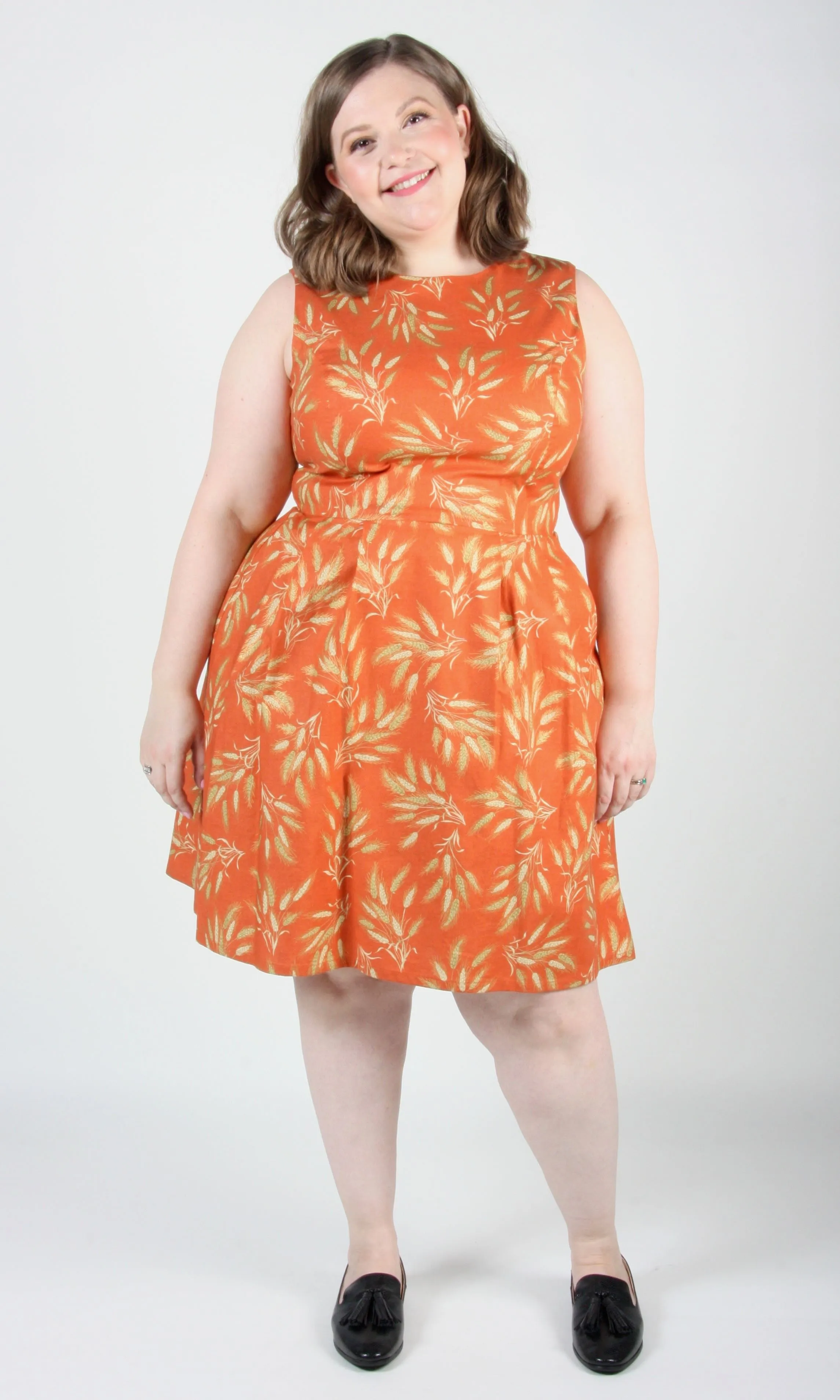 Peafowl Dress - Autumn Wheat sold by Birds of North America