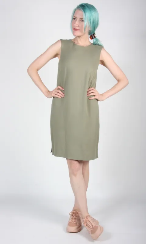 Kestrel Dress - Khaki made by Birds of North America
