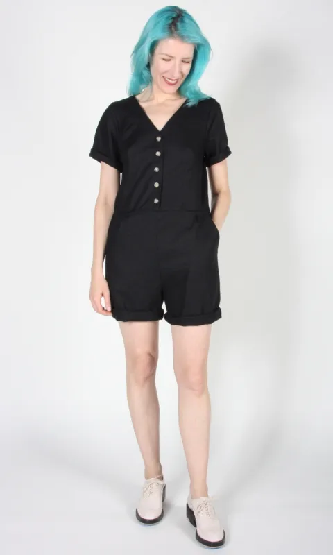 Woodhaunter Romper - Black made by Birds of North America