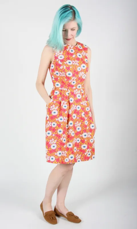 Peafowl Dress - Rosewood Daisy made by Birds of North America