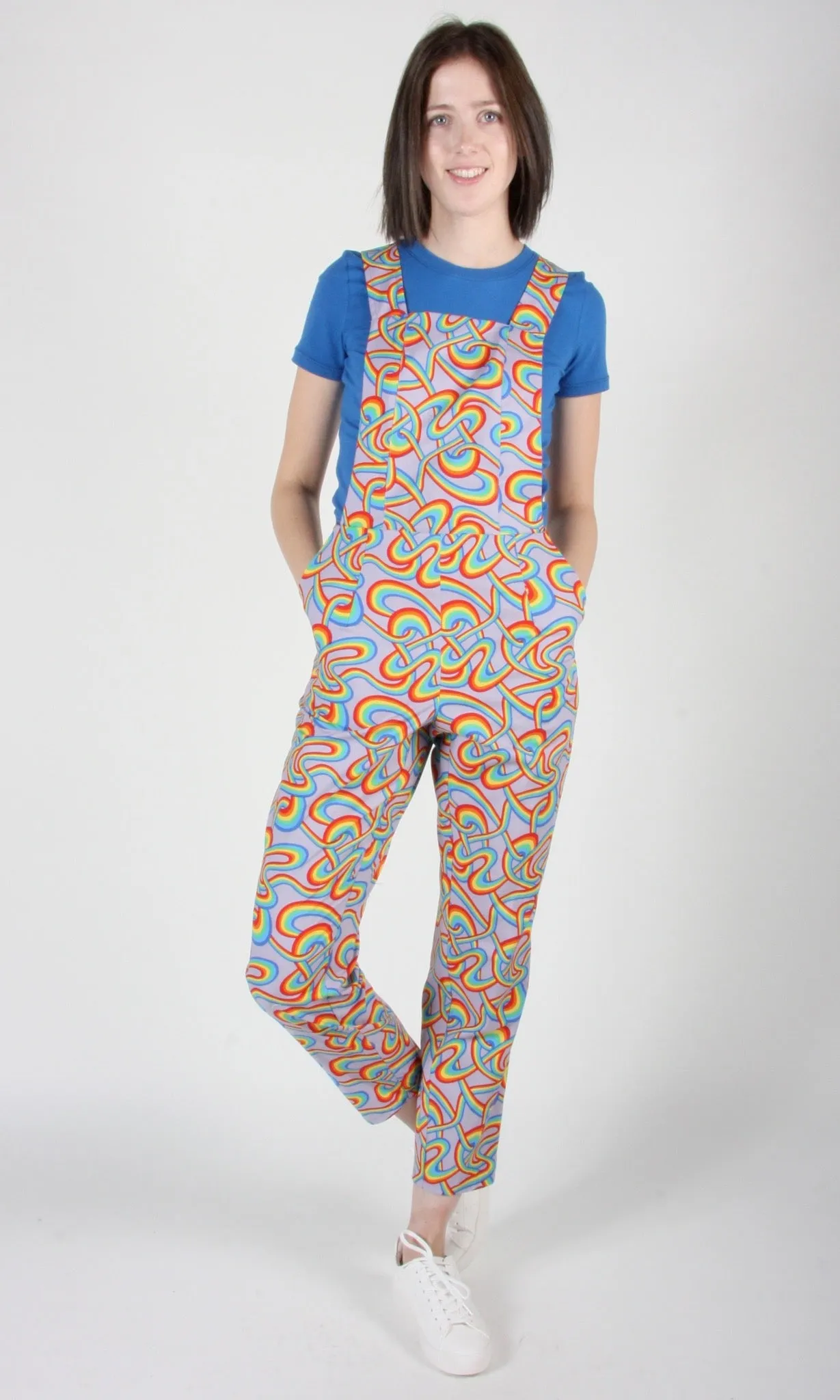 Bunting Overalls - Rainbow Tangle sold by Birds of North America product image thumbnail 2