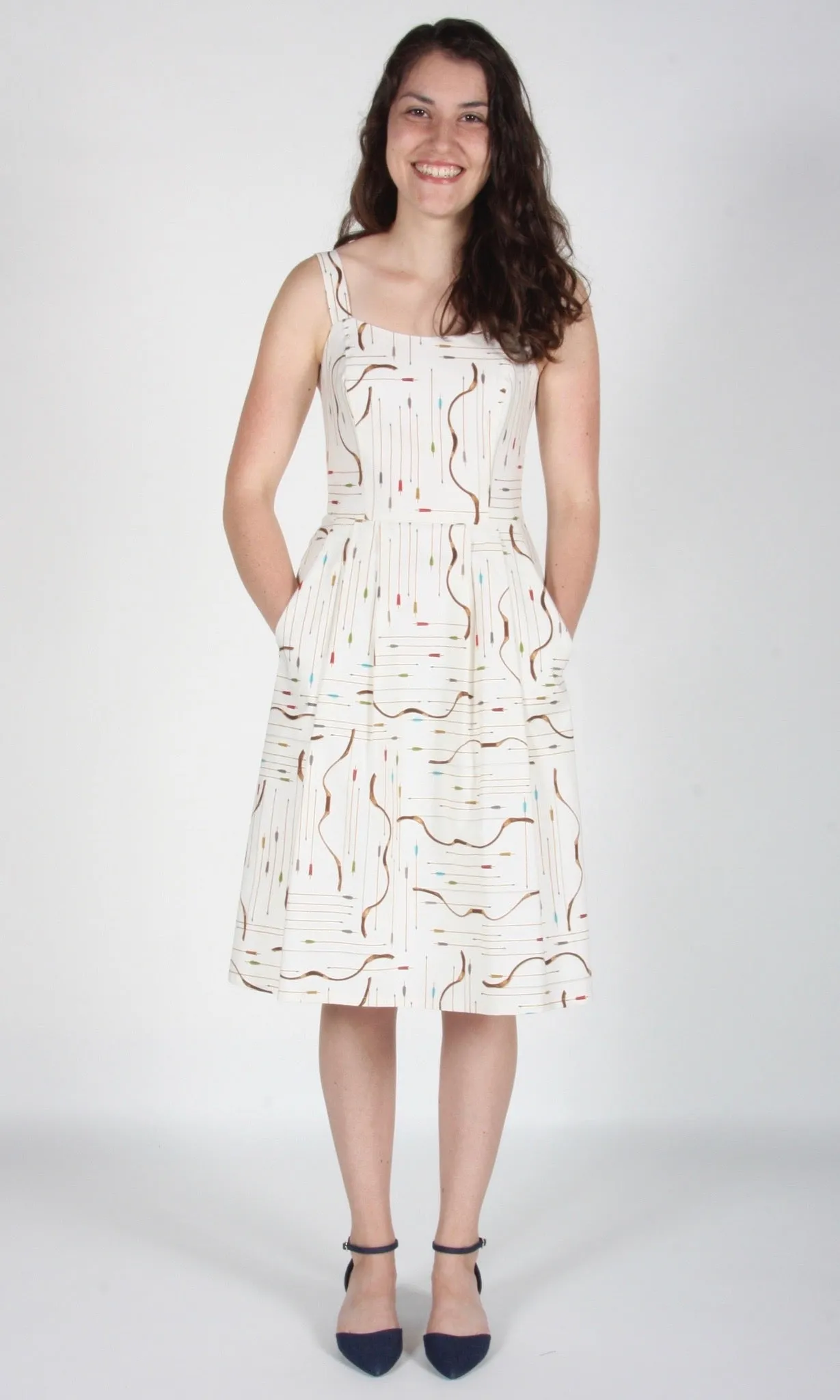 Purpletuft Dress - Ivory Archery sold by Birds of North America product image thumbnail 2